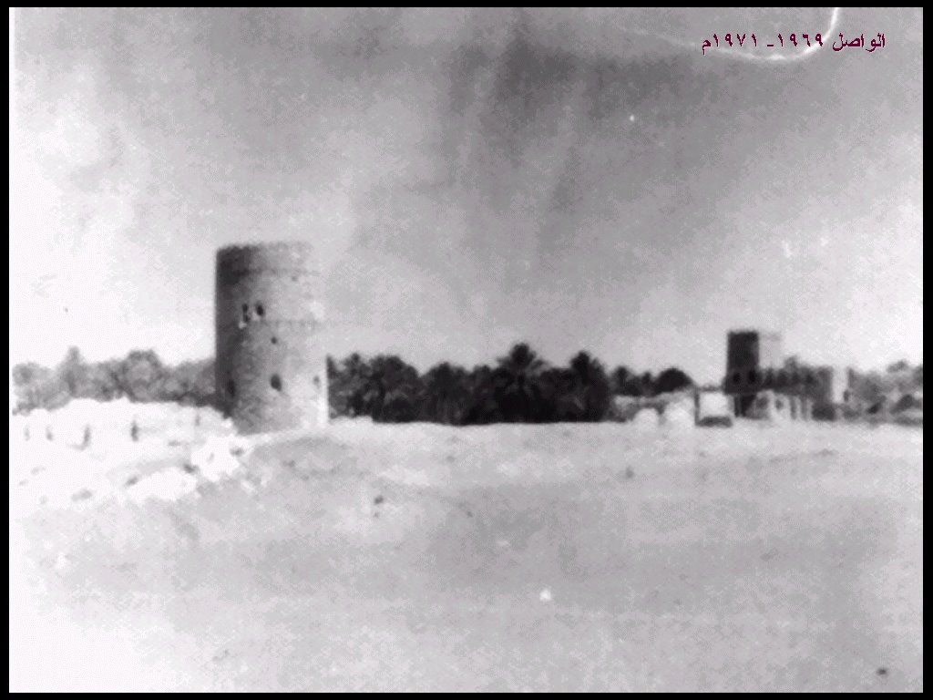 مشهد قديم من حصون بدية