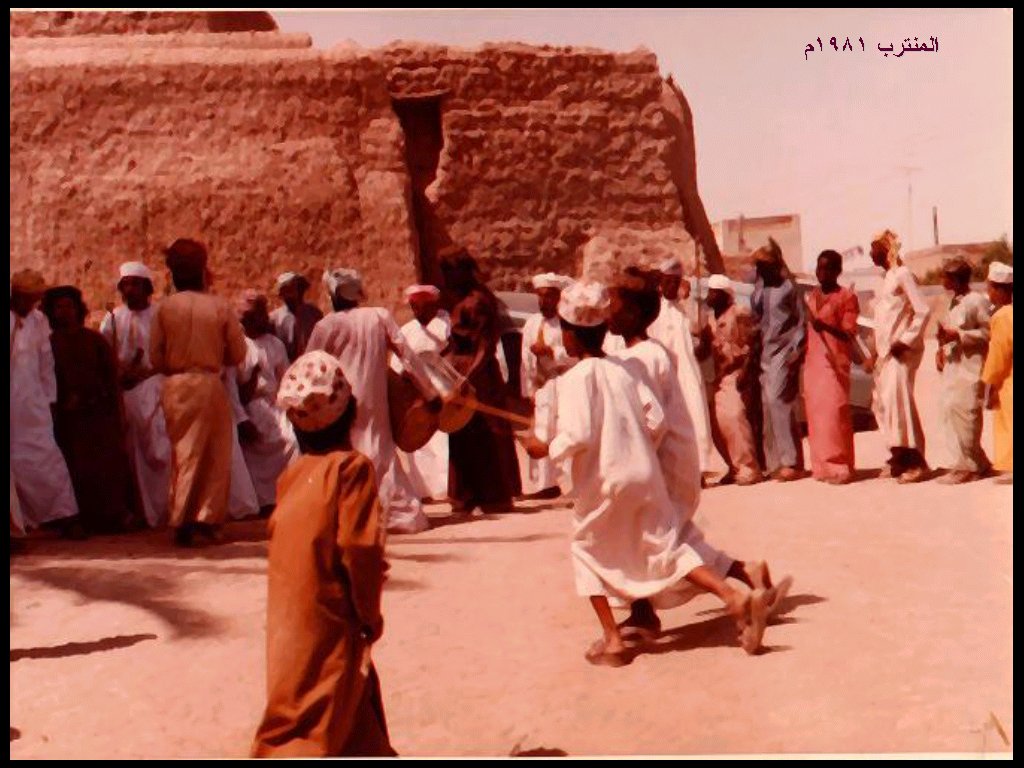الرزحة والفنون الشعبية في بدية