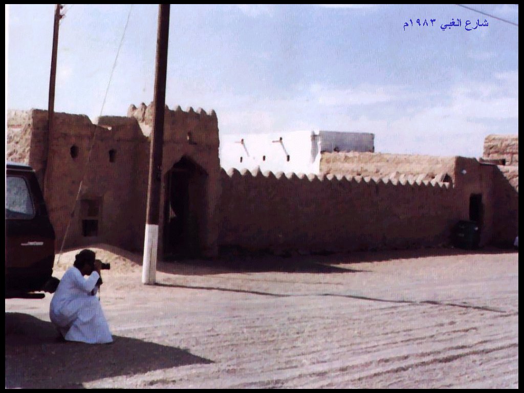 مشهد قديم من حصون بدية