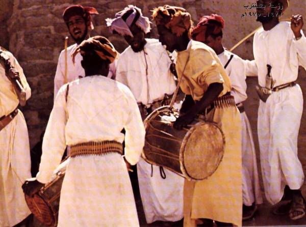 الرزحة والفنون الشعبية في بدية